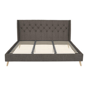 Novogratz Her Majesty Upholstered Bed & Reviews | Wayfair